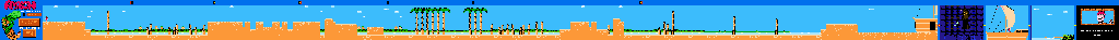 Thumbnail for a map of Zone 6-2: Try Your Best In The Final Stage. for the NES game Amagon.
