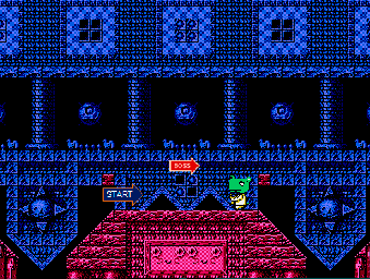 Thumbnail for a map of Amazon Act 7 for the NES game Armadillo.