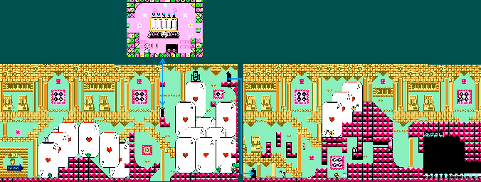 Thumbnail for a map of Las Vegas Act 2 for the NES game Armadillo.