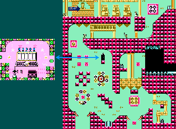 Thumbnail for a map of Las Vegas Act 3 for the NES game Armadillo.