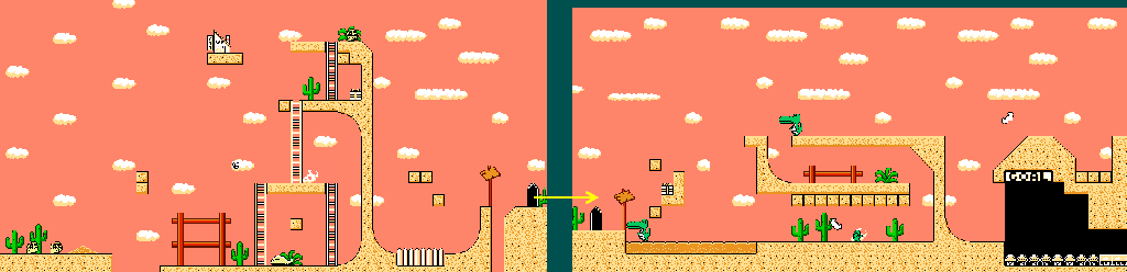 Thumbnail for a map of Mexico Act 5 for the NES game Armadillo.