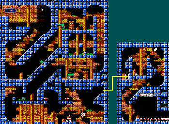 Thumbnail for a map of Mexico Act 7 for the NES game Armadillo.
