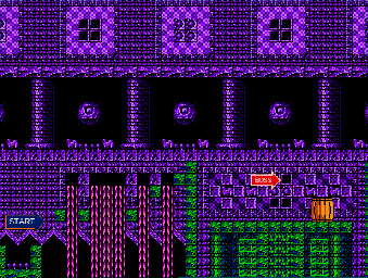 Thumbnail for a map of Mexico Act 9 for the NES game Armadillo.