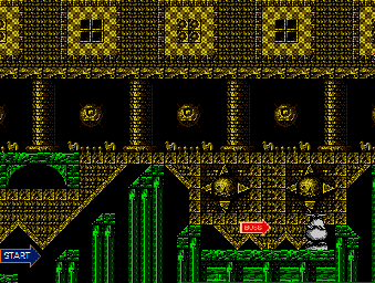 Thumbnail for a map of Monument Valley Act 9 for the NES game Armadillo.