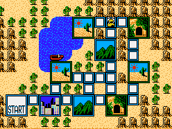 Thumbnail for a map of Monument Valley for the NES game Armadillo.
