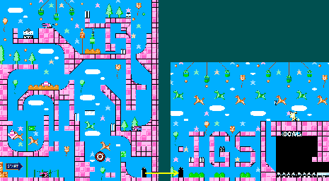 Thumbnail for a map of New York Act 2 for the NES game Armadillo.