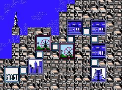 Thumbnail for a map of New York for the NES game Armadillo.