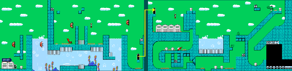 Thumbnail for a map of San Francisco Act 5 for the NES game Armadillo.
