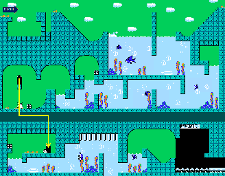 Thumbnail for a map of San Francisco Act 6 for the NES game Armadillo.
