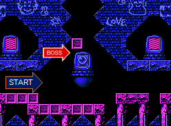 Thumbnail for a map of San Francisco Act 9 for the NES game Armadillo.