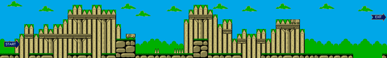 Thumbnail for a map of Act 1-3: Gaul for the NES game Asterix.