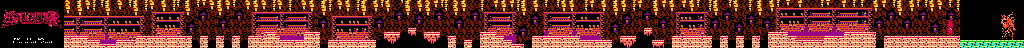 Thumbnail for a map of Stage 4 Area 2 for the NES game Astyanax.