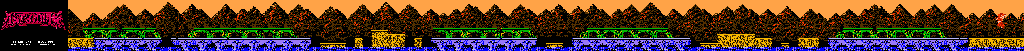 Thumbnail for a map of Stage 5 Area 1 for the NES game Astyanax.