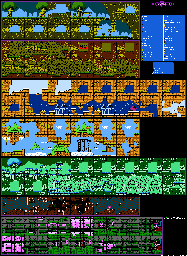 Thumbnail for a map of The Last World for the NES game Athena.