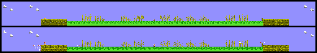 Thumbnail for a map of Zone 1 for the NES game Atlantis no Nazo.