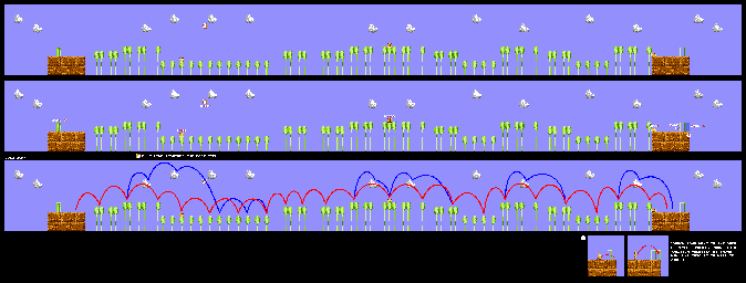 Thumbnail for a map of Zone 10 for the NES game Atlantis no Nazo.
