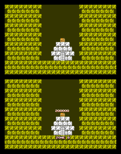 Thumbnail for a map of Zone 15 for the NES game Atlantis no Nazo.