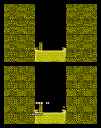 Thumbnail for a map of Zone 17 for the NES game Atlantis no Nazo.