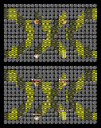 Thumbnail for a map of Zone 22 for the NES game Atlantis no Nazo.