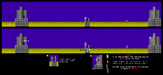 Thumbnail for a map of Zone 24 for the NES game Atlantis no Nazo.