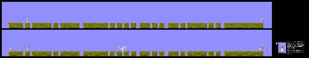 Thumbnail for a map of Zone 3 for the NES game Atlantis no Nazo.