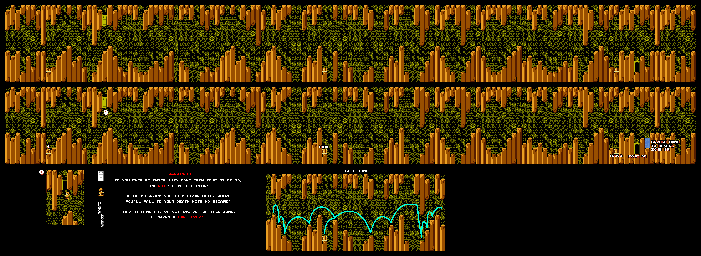 Thumbnail for a map of Zone 37 for the NES game Atlantis no Nazo.