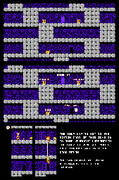 Thumbnail for a map of Zone 39 for the NES game Atlantis no Nazo.