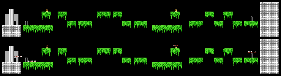 Thumbnail for a map of Zone 45 for the NES game Atlantis no Nazo.