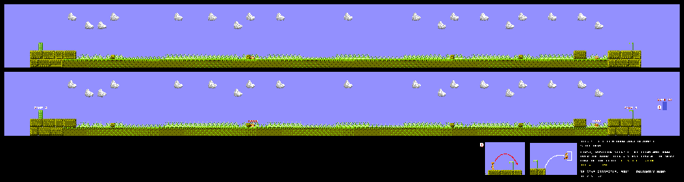 Thumbnail for a map of Zone 7 for the NES game Atlantis no Nazo.