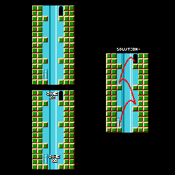 Thumbnail for a map of Zone 81 for the NES game Atlantis no Nazo.