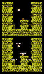 Thumbnail for a map of Zone 9 for the NES game Atlantis no Nazo.