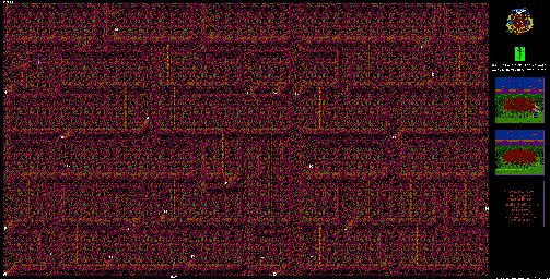 Thumbnail for a map of Stage 5 for the NES game Attack Of The Killer Tomatoes.