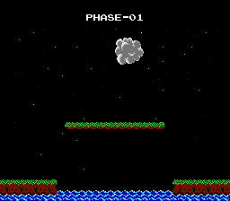 Thumbnail for a map of Phase-01 for the NES game Balloon Fight.