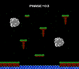 Thumbnail for a map of Phase-03 for the NES game Balloon Fight.