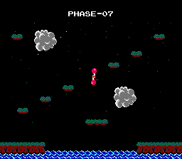 Thumbnail for a map of Phase-07 for the NES game Balloon Fight.
