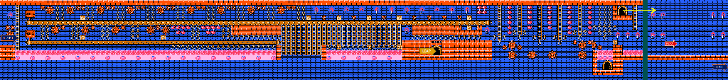 Thumbnail for a map of Level 3-3 for the NES game Banana Prince.