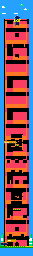 Thumbnail for a map of Level 5-1 for the NES game Banana Prince.