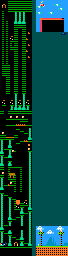 Thumbnail for a map of Level 5-3 for the NES game Banana Prince.