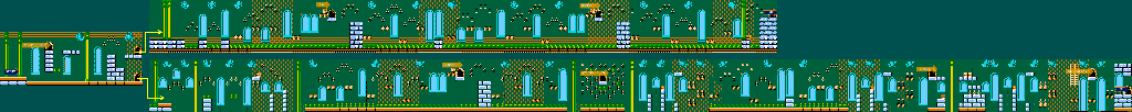Thumbnail for a map of Level 7-2 for the NES game Banana Prince.