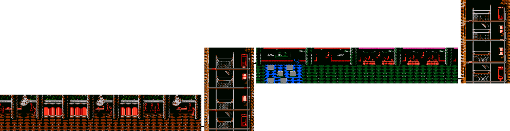 Thumbnail for a map of Stage 2 Area 2 for the NES game Batman Returns.