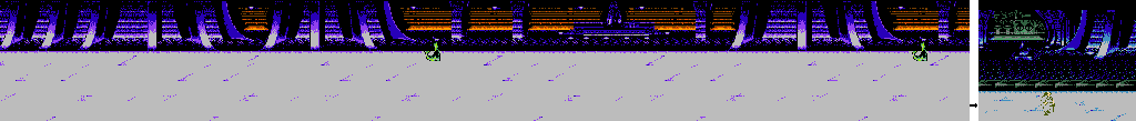 Thumbnail for a map of Stage 6 Area 2 for the NES game Batman Returns.