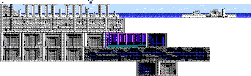 Thumbnail for a map of Laconia for the NES game The Battle Of Olympus.