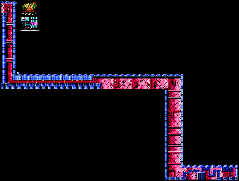 Thumbnail for a map of Level 3 - Ropes 'N' Roper Area 3 for the NES game Battletoads & Double Dragon: The Ultimate Team.