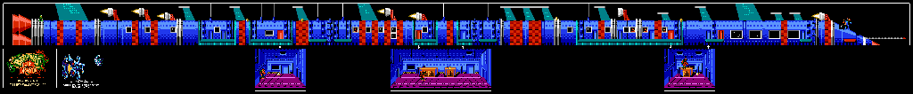 Thumbnail for a map of Level 5: Missile Mayhem for the NES game Battletoads & Double Dragon: The Ultimate Team.