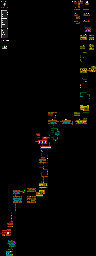 Thumbnail for a map of Deetz House for the NES game Beetlejuice.