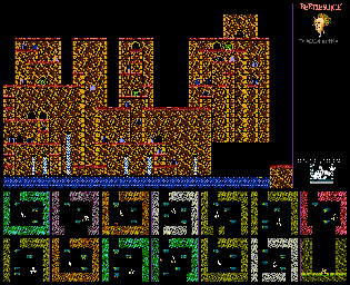 Thumbnail for a map of Sewer for the NES game Beetlejuice.