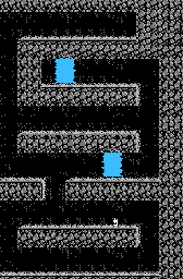 Thumbnail for a map of Noah's Ark Stage 1: Cave for the NES game Bible Adventures.