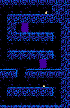Thumbnail for a map of Noah's Ark Stage 4: Cave for the NES game Bible Adventures.