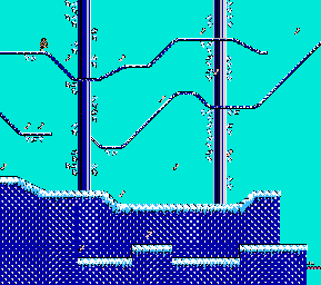 Thumbnail for a map of Freaky Forest Level 4: Hidden Level 1 for the NES game Big Nose Freaks Out.