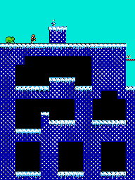 Thumbnail for a map of Freaky Forest Level 4: Hidden Level 2 for the NES game Big Nose Freaks Out.